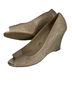 Simply Pelle Gold Wedges Size 8 - photo 2