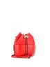 Chanel 100% Leather Red Gabrielle Drawstring Bag Calfskin and Python Small One size - photo 3
