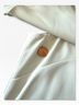 Rosetta Getty Solid Ivory Cocktail Dress Size 12 - photo 13