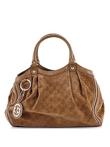 Gucci Sukey Tote GG Corduroy Medium (view 1)