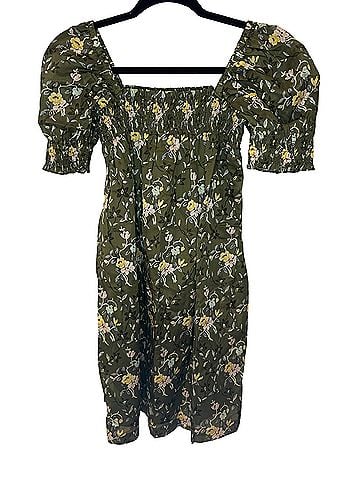 Tory Burch Smocked Mini Dress Casual Dress (view 1)