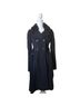 Rebecca Taylor 95% Wool 5% Polyamide 100% Modacrylic 100% Polyester Blue Black Coat Size 0 - photo 4