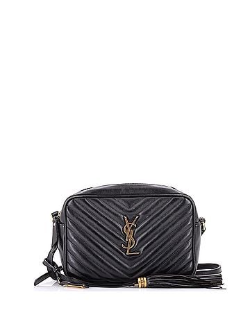 Saint Laurent Lou Camera Bag Matelasse Chevron Leather Small (view 1)