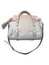 Dooney & Bourke Multi Color Ivory Tan Leather Satchel One size - photo 2
