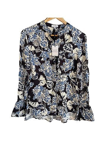 Reiss mika Long Sleeve Blouse (view 1)