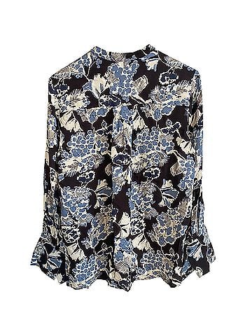 Reiss mika Long Sleeve Blouse (view 2)