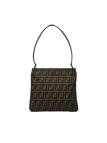 Fendi Zucca Canvas Shoulder Bag (view 1)