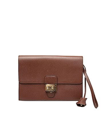 Hermès Courchevel Jet Pochette Clutch (view 1)
