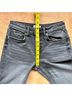 H&M Solid Gray Jeans Size 4 - photo 8