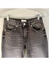 H&M Solid Gray Jeans Size 4 - photo 4