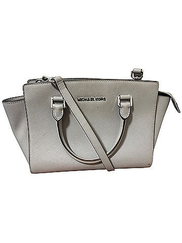 Michael Kors Selma Leather Crossbody Bag (view 1)