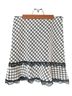 Lux Houndstooth Black White Casual Skirt Size M - photo 2
