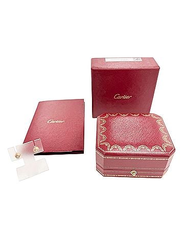 Cartier Cartier TBG441 Damour XS Diamond 1P 750 (PG) Earrings, Pink Gold, Weight 1.08g, Women's, with Box and Case. (view 2)