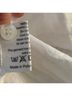 Eskandar 100% Linen White Sleeveless Button-Down Shirt Size 10 - photo 4