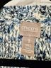 Chico's Blue White Vest Size L - photo 3