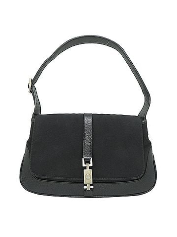 Gucci Gucci Jackie One-Shoulder Women's Shoulder Bag 001.3824 Leather Black (view 1)