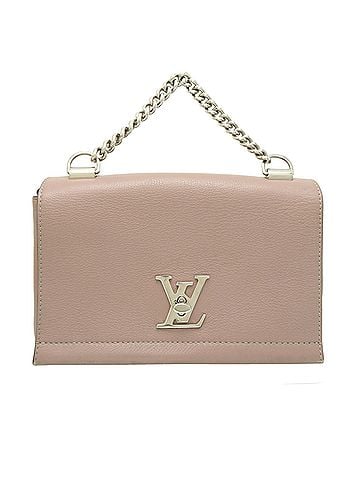Louis Vuitton Louis Vuitton Lockme 2 BB Women's Handbag M50578 (Discontinued) Leather Pink Beige (view 1)