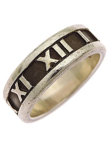 Tiffany & Co. Tiffany &amp; Co. Atlas Women's Men's Rings, Sterling Silver 925 (view 1)