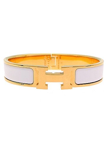 Hermès Hermes Click H Enamel #ST Women's Bracelet H700001F GP (view 1)