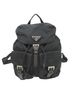 Prada 100% Nylon Black Prada Mini Backpack for Women, Nylon, Black One size - photo 1