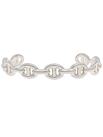 Hermès Hermes Chaine d'Ancre Enchainee #ST Women's/Men's Bracelet, Sterling Silver 925 (view 1)