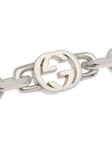 Gucci Gucci Interlocking G Chain Necklace for Women and Men, 759703 J8400 8106, Sterling Silver 925 (view 2)