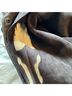 Blur 100% Leather Solid Gray Black Leather Jacket Size 8 - photo 11