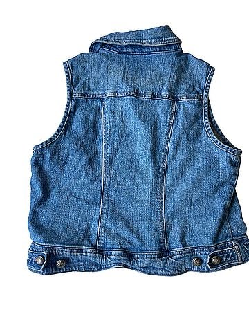 DressBarn Denim Vest (view 2)