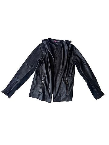 Peck & Peck Faux Leather Jacket (view 1)