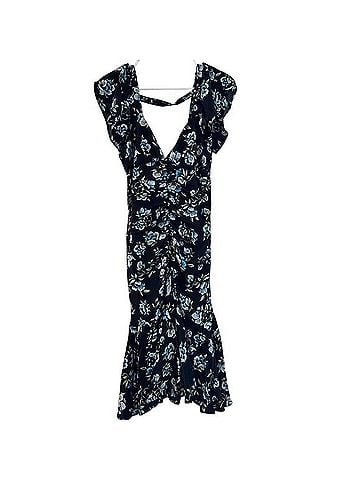 Anthropologie Sweetheart Ruched Drop-Waist Dress Casual Dress (view 1)