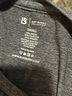 Buffbunny Collection Gray Short Sleeve Blouse Size S - photo 5