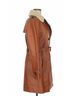 Coach 100% Leather 52% Polyester 48% Cupro 100% Cotton 100% Shearling Brown Coat Size 8 - photo 4