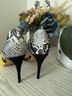 Mix No. 6 Yellow Black White Heels Size 7 1/2 - photo 6