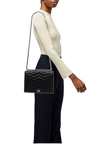 Kate Spade New York Reese Park Marci Leather Crossbody Bag (view 2)