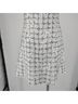 Jonathan Simkhai Print White Silver Cocktail Dress Size 8 - photo 11