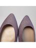 Stuart Weitzman 100% Synthetic Pink Purple Flats Size 7 - photo 7