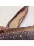 Stuart Weitzman 100% Synthetic Pink Purple Flats Size 7 - photo 4