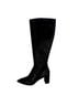 Stuart Weitzman 100% Leather Black Boots Size 8 1/2 - photo 1