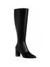 Stuart Weitzman 100% Leather Black Boots Size 8 1/2 - photo 5