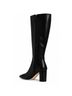 Stuart Weitzman 100% Leather Black Boots Size 8 1/2 - photo 7