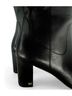 Stuart Weitzman 100% Leather Black Boots Size 8 1/2 - photo 3