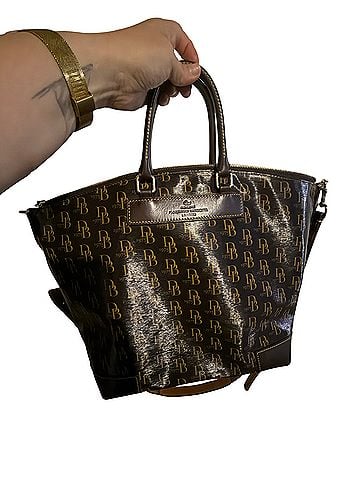 Dooney & Bourke Leather Tote (view 2)