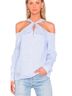 Rag & Bone 100% Cotton 49% Cupro 48% Cotton 3% Elastane Stripes Blue White Button-Down Shirt Size L - photo 1