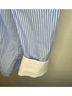 Rag & Bone 100% Cotton 49% Cupro 48% Cotton 3% Elastane Stripes Blue White Button-Down Shirt Size L - photo 8