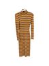 STAUD Stripes Multi Color Casual Dress Size S - photo 2