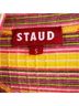STAUD Stripes Multi Color Casual Dress Size S - photo 3