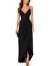 Xscape Tulip Hem Crepe Midi Cocktail Dress - photo 1