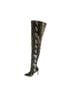 Stuart Weitzman 100% Leather Snake Print Multi Color Heels Size 7 - photo 1