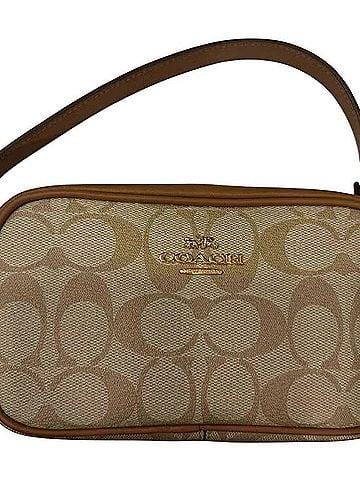 Coach Jamie Wristlet Leather Wristlet (view 2)