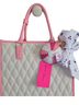 Betsey Johnson Print Pink Ivory Tote One size - photo 1